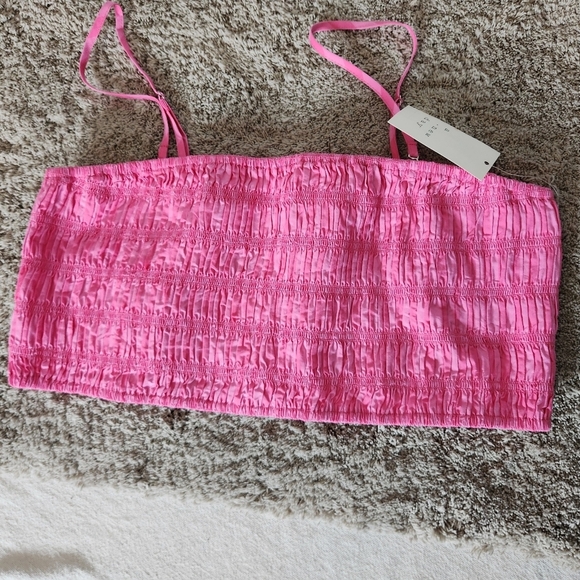A New Day Women's Pink Crop Top - Picture 6 of 11